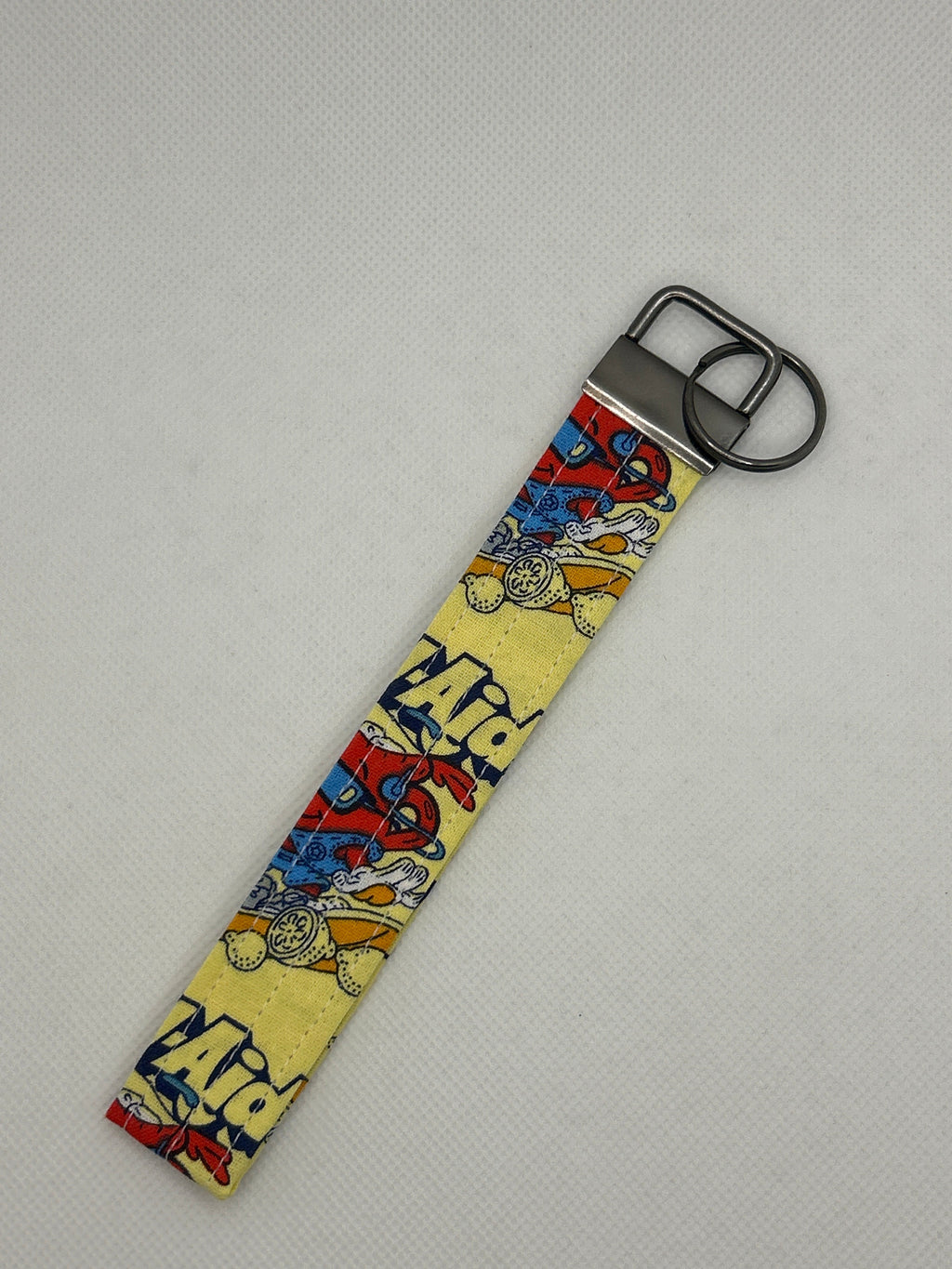 Your Favorite Classic Cartoon Key Fob Wristlet – Yellow