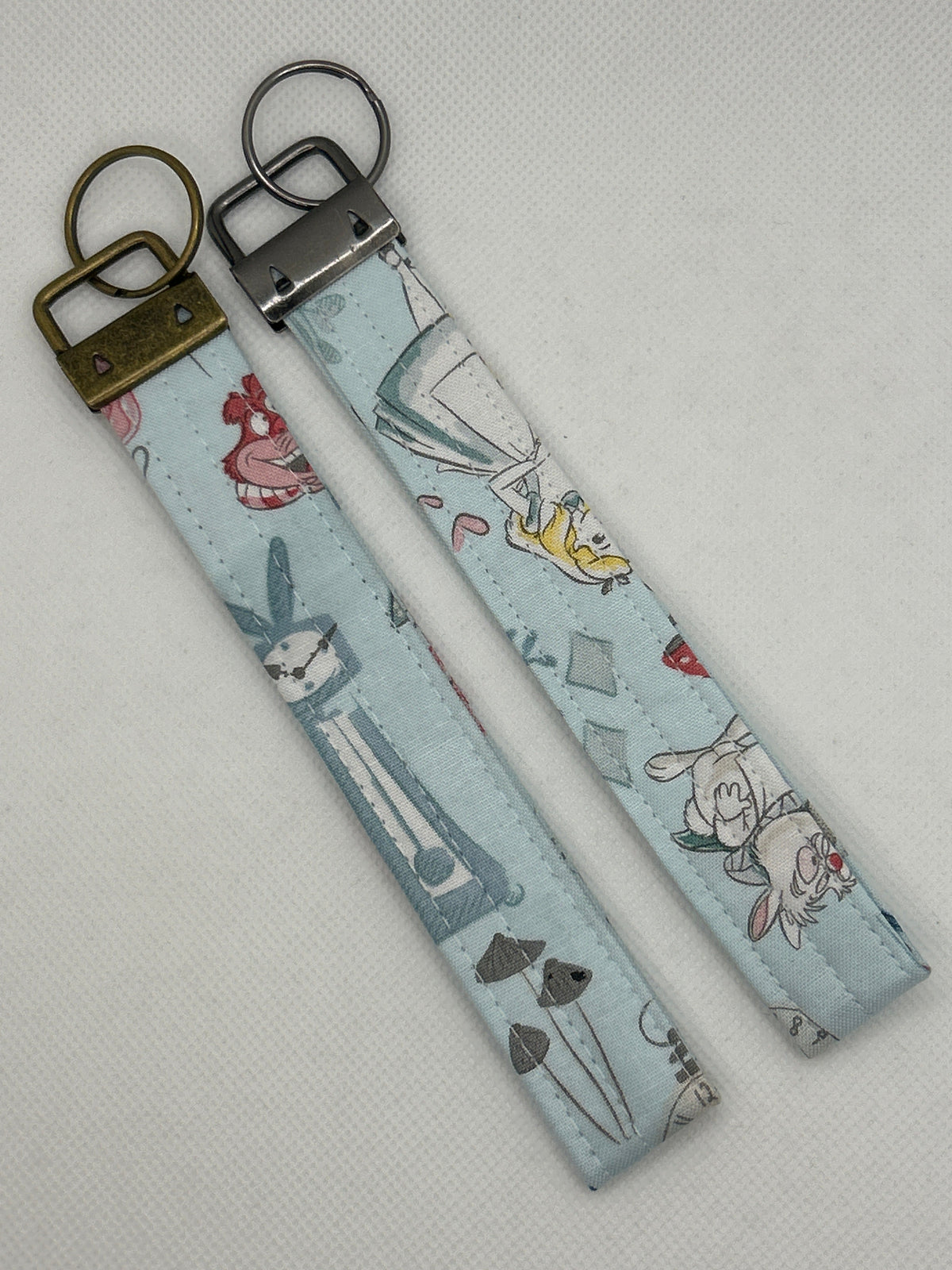 Your Favorite Storybook Wonderland Key Fob Wristlet – Soft Blue