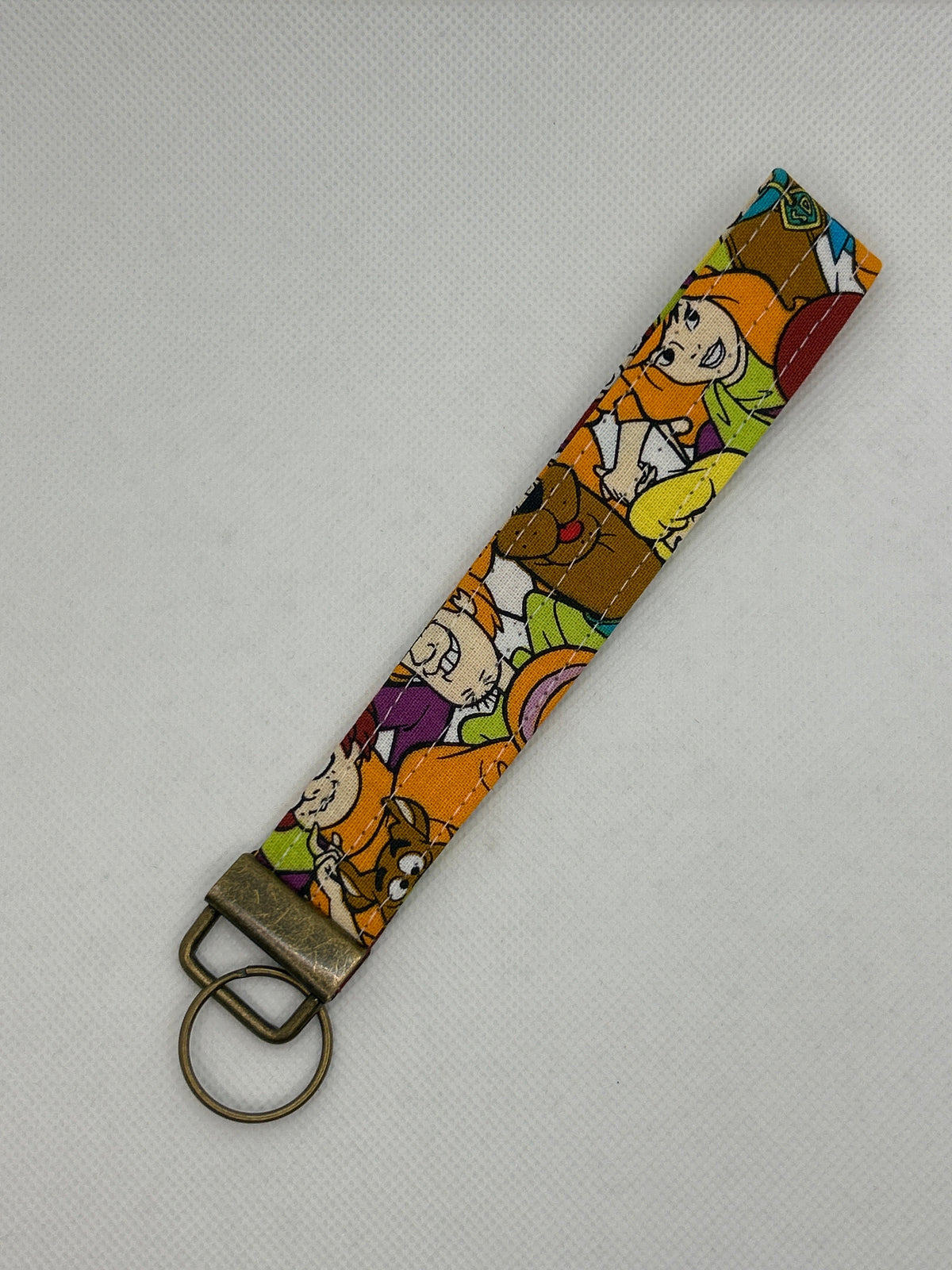 Your Favorite Stone Age Cartoon Family Key Fob Wristlet