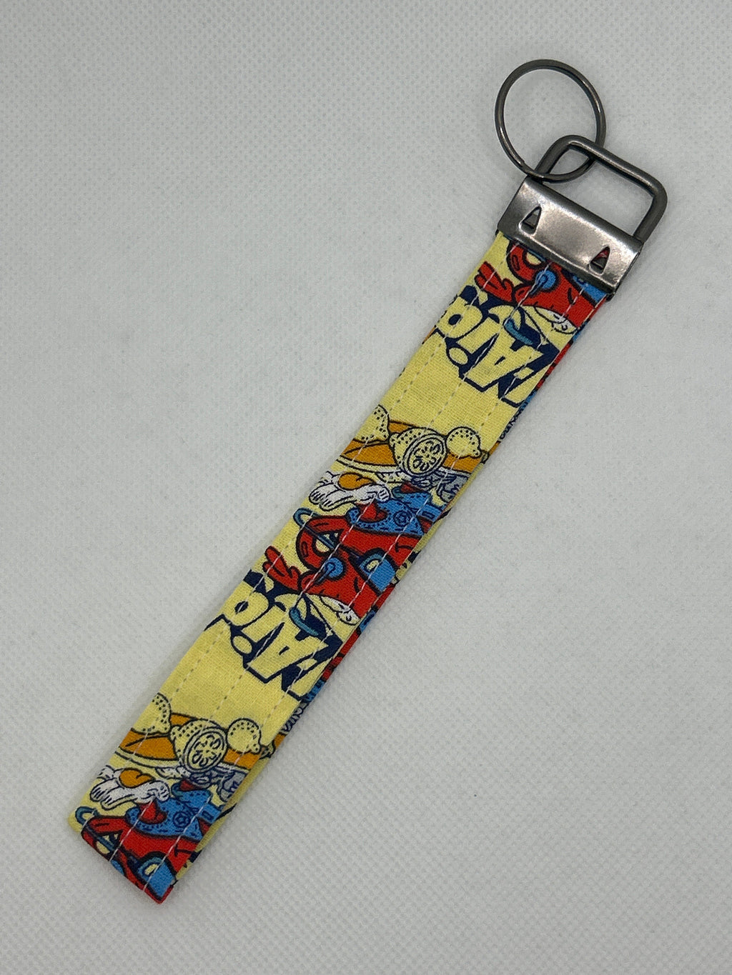 Your Favorite Classic Cartoon Key Fob Wristlet – Yellow