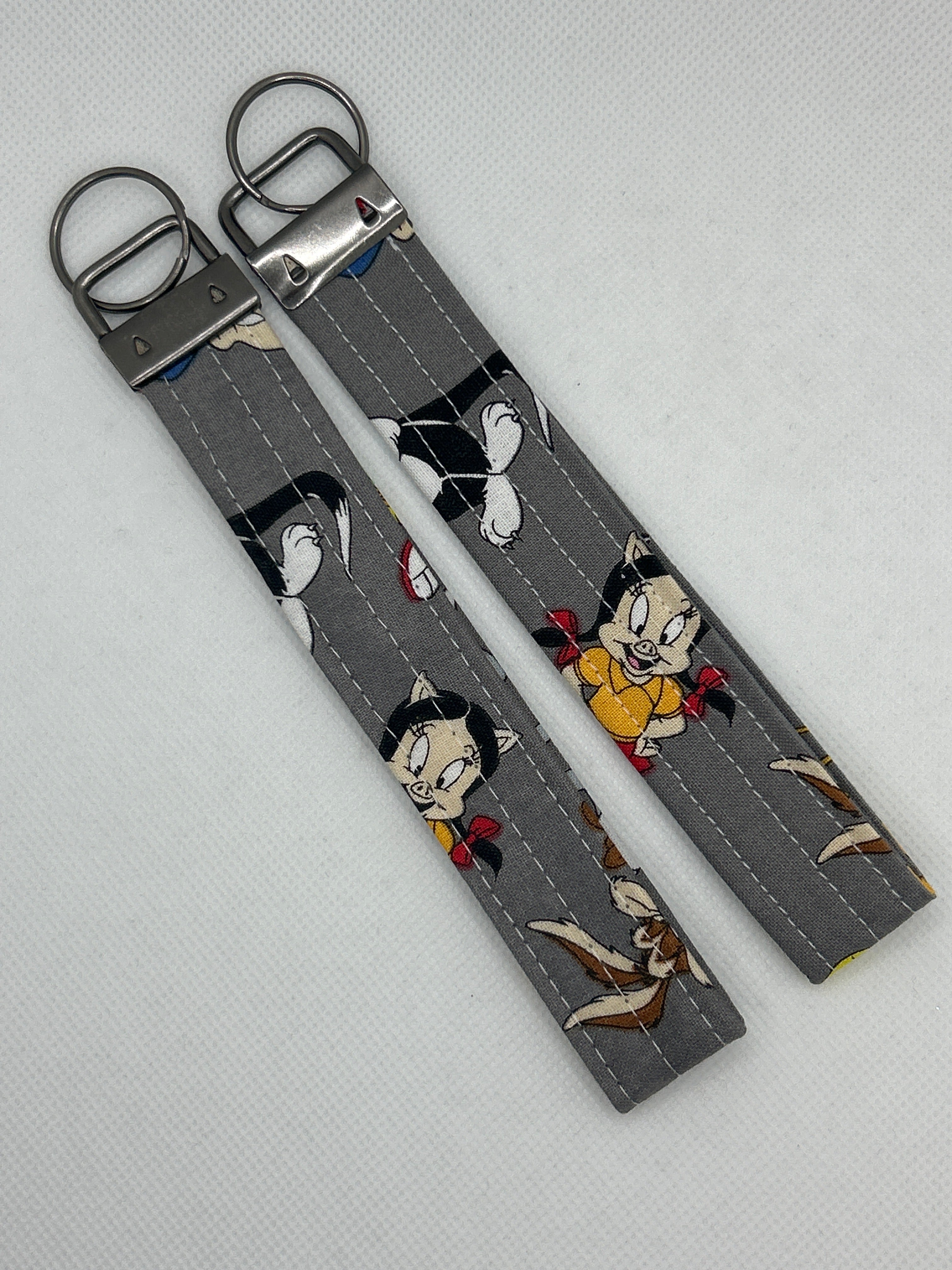 Your Favorite Classic Cartoon Character Key Fob Wristlet