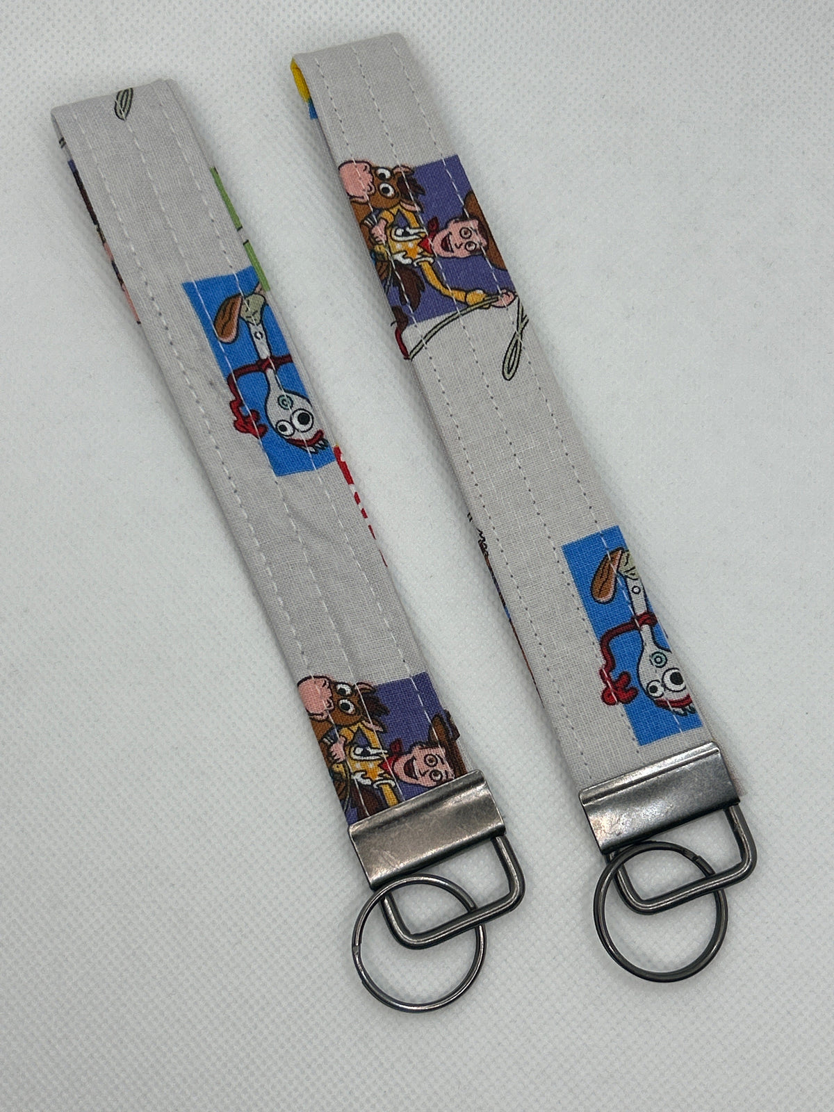Your Favorite Animated Toy Movie Characters Key Fob Wristlet