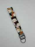 Your Favorite Supernatural TV Show Characters Key Fob Wristlet