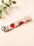 Strawberry Key Fob Wristlet