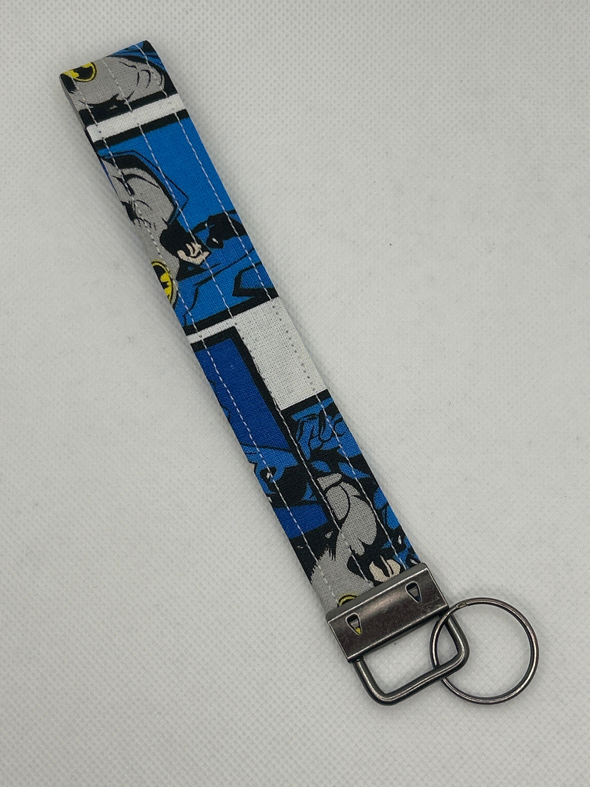 Your Favorite Comic Book Superhero Key Fob Wristlet – Blue Vol. 2