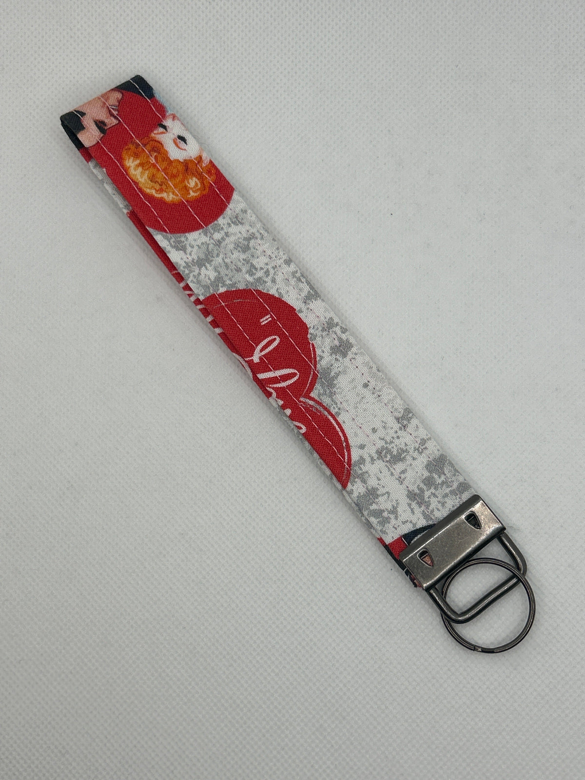 Your Favorite Vintage Soda Key Fob Wristlet – Red & White