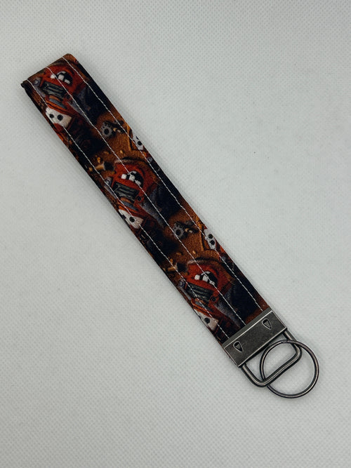 Your Favorite Animated Racing Movie Character Key Fob Wristlet